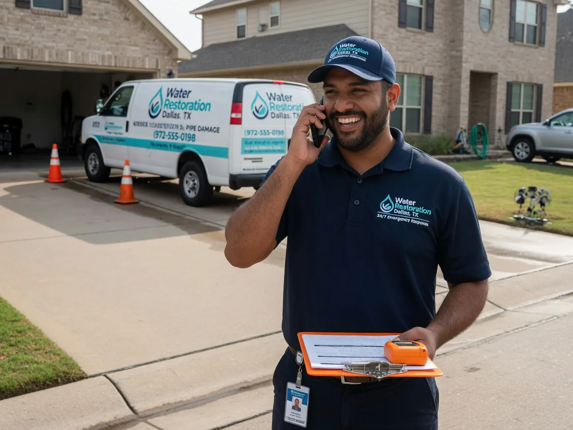 Burst Pipe Water Cleanup in East Flat Rock, NC
